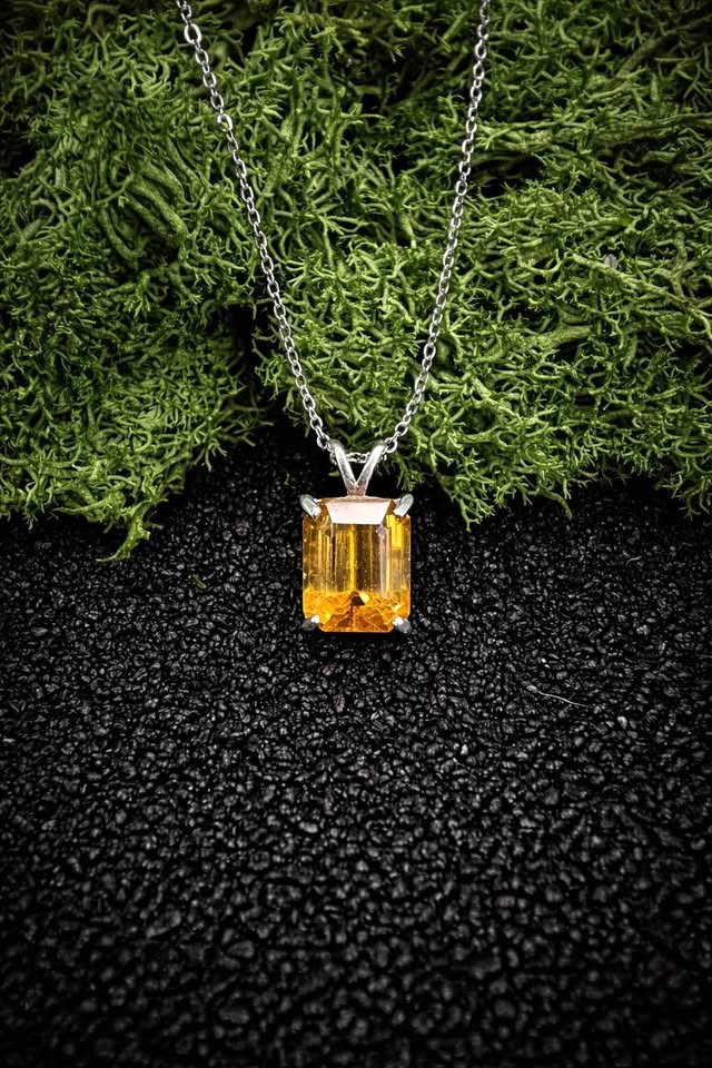 Imperial Topaz Necklace
