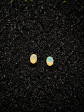 Sterling Silver and Opal Earrings