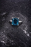 Stunning London Blue Topaz Ring