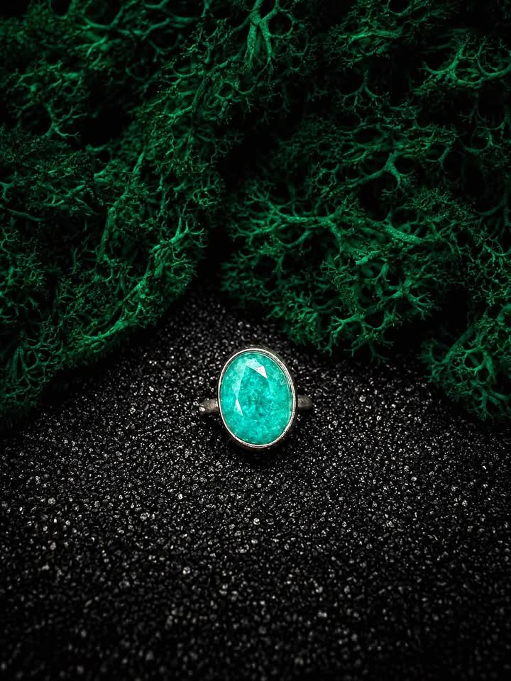 Zambian Emerald Ring