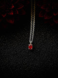 Red Garnet Pendant