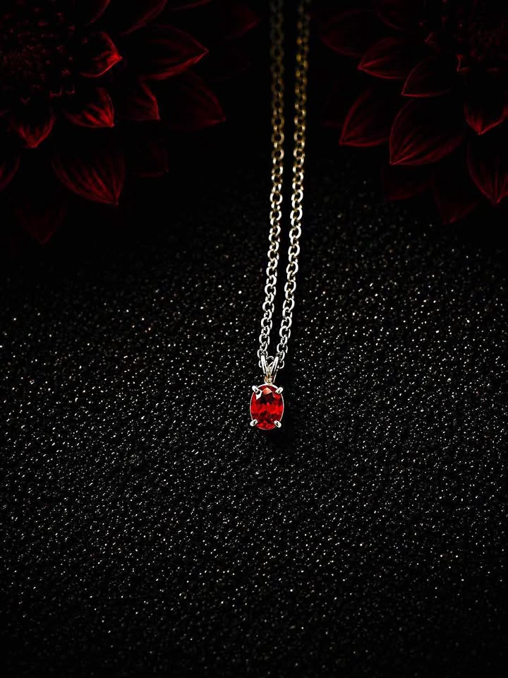 Red Garnet Pendant