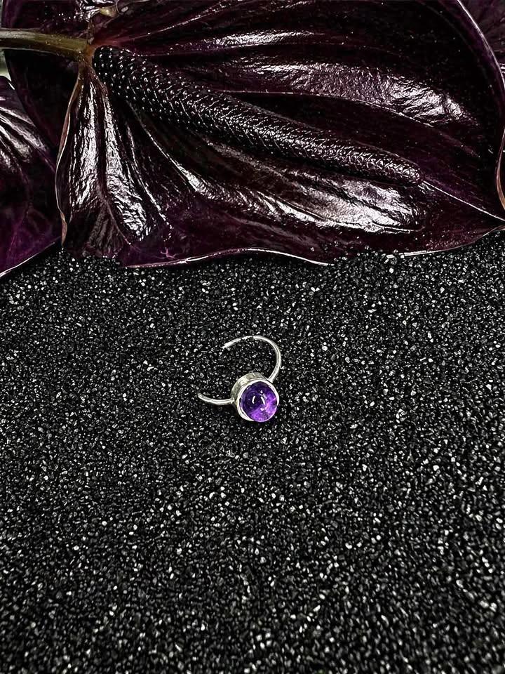 Sterling Silver and Amethyst Ring