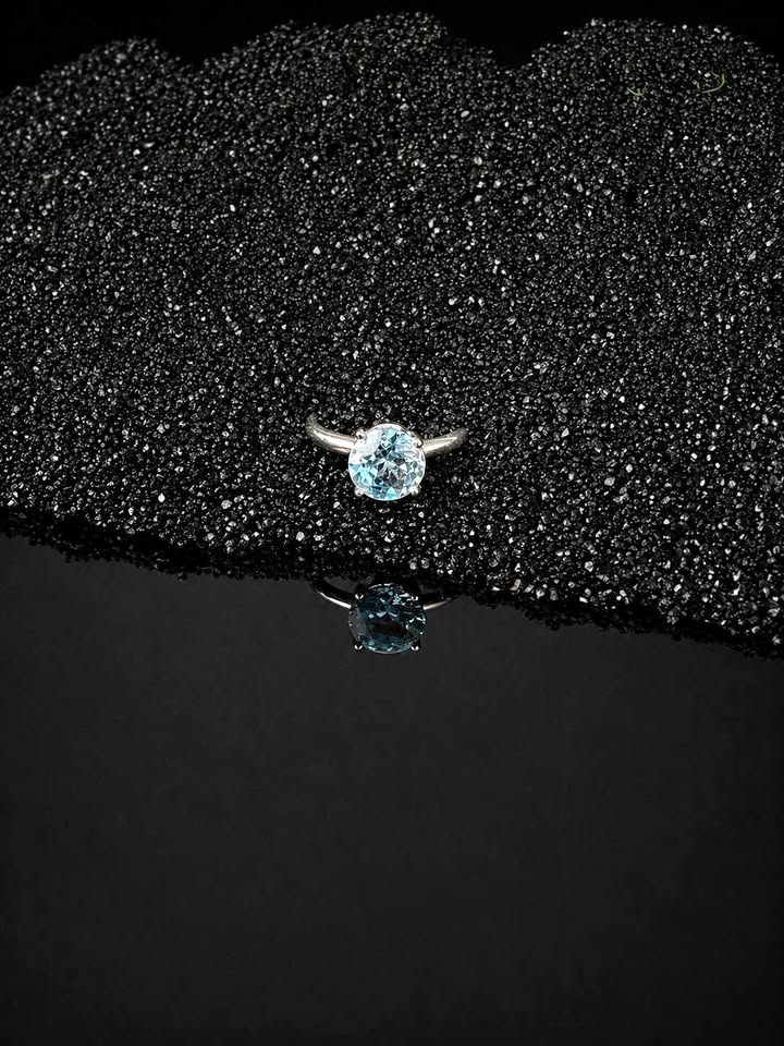 Sky Blue Topaz Ring