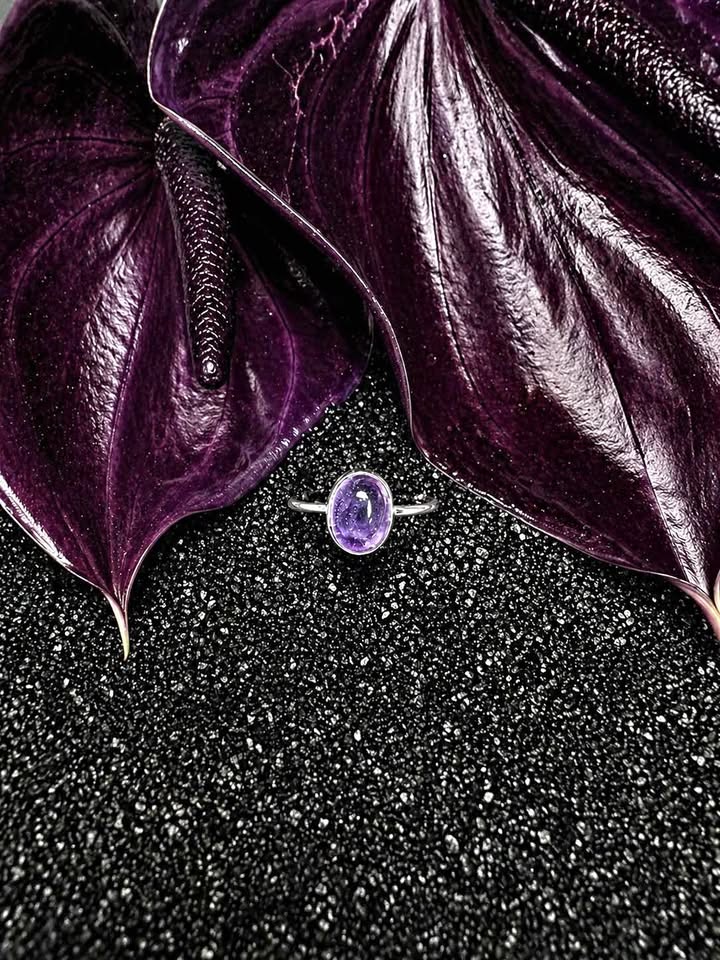 Sterling Silver and Amethyst Ring