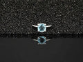 Sterling Silver and Sky Blue Topaz Ring