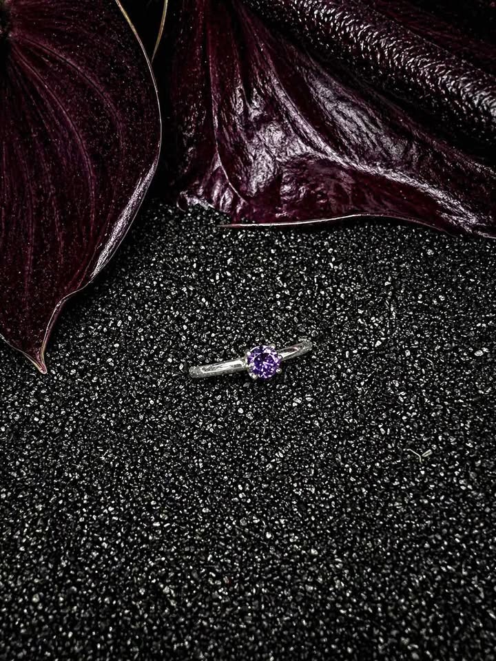 Sterling Silver Amethyst Ring