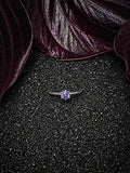 Sterling Silver Amethyst Ring