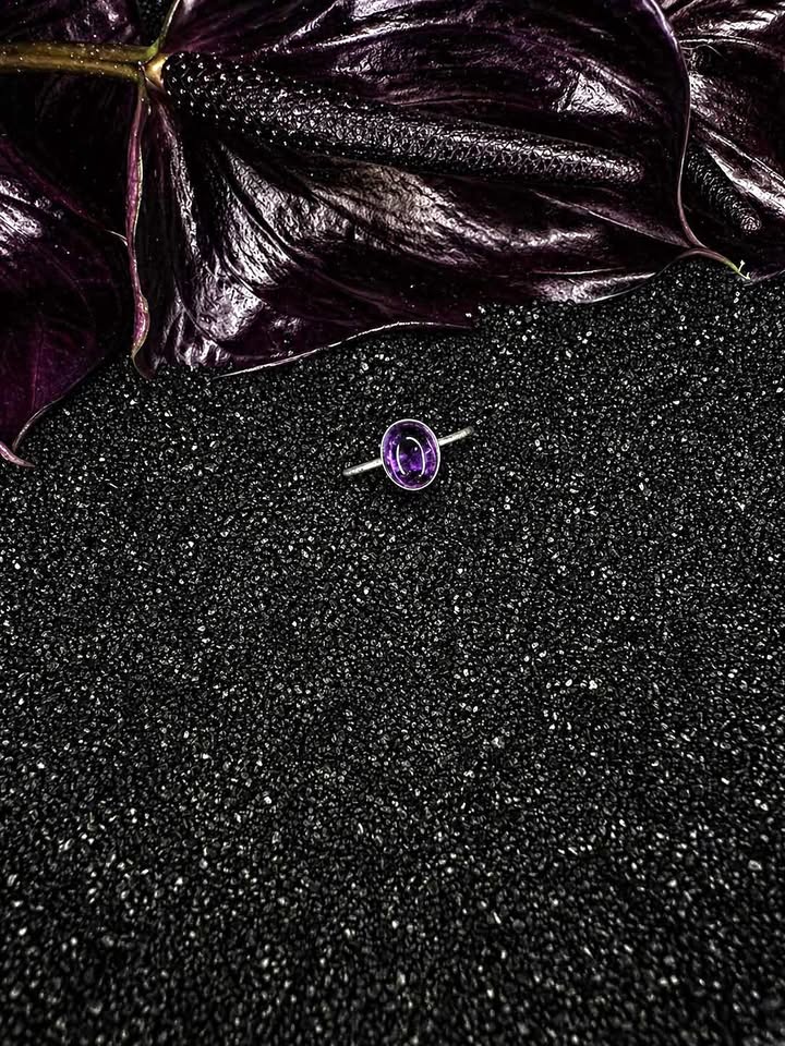 Sterling Silver Amethyst Ring