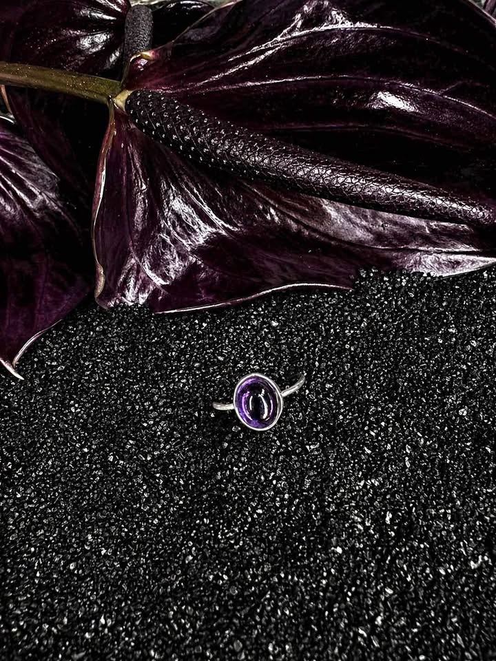 Sterling Silver Amethyst Ring