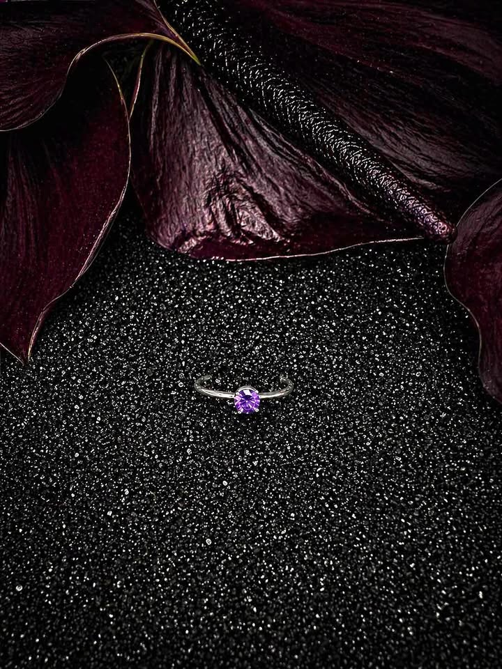 Sterling Silver Amethyst Ring