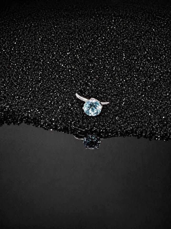 Sky Blue Topaz Ring