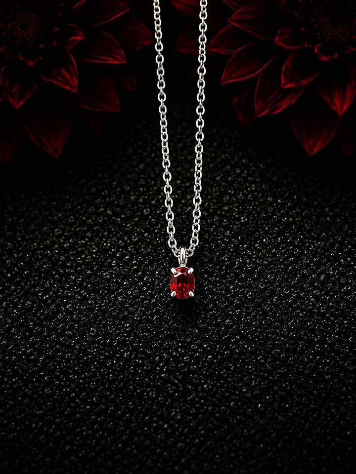 Red Garnet Pendant