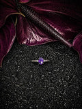 Silver and Amethyst Ring