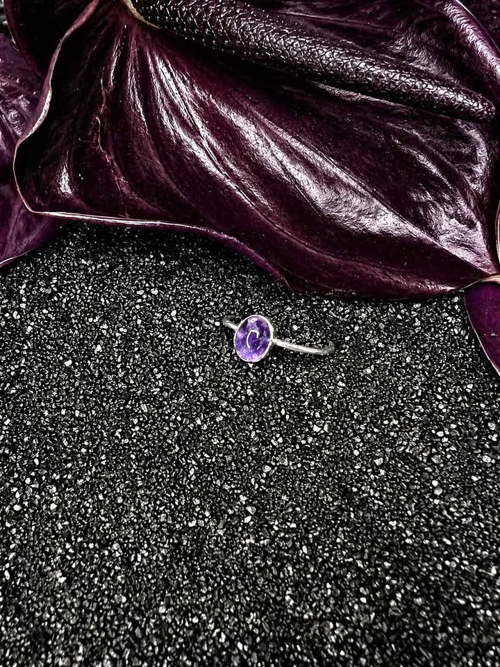 Sterling Silver and Amethyst Ring