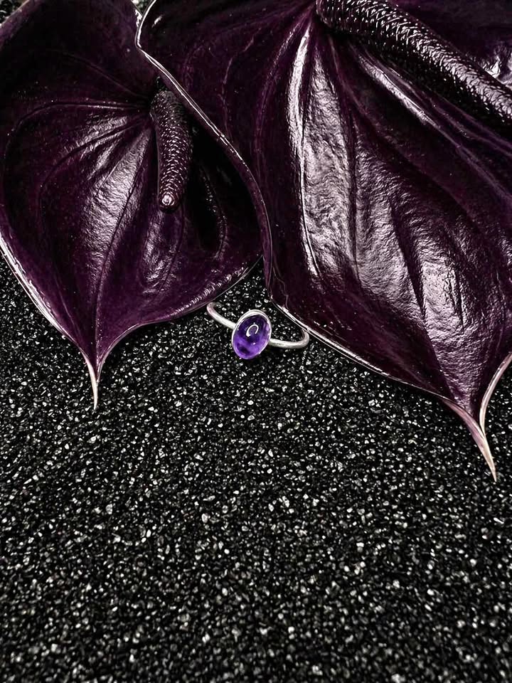 Sterling Silver and Amethyst Ring
