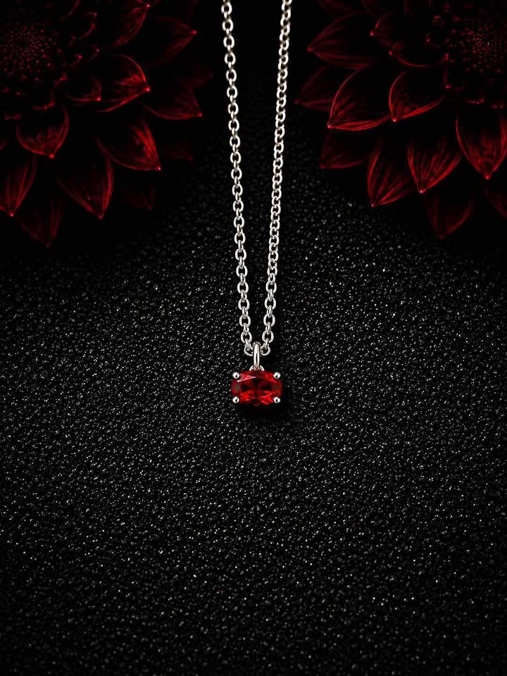 Mozambique Garnet Pendant