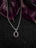 Silver Amethyst Pendant