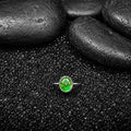 Dainty Zambian Emerald Ring