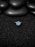 Swiss Blue Topaz Ring