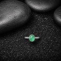 Zambian Emerald Ring
