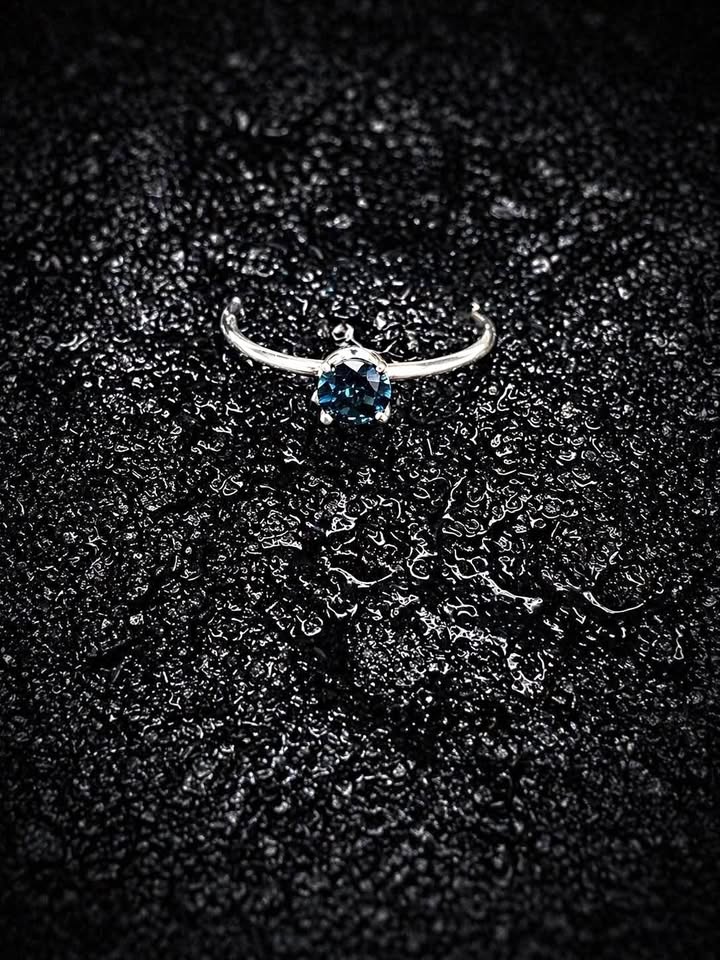 London Blue Topaz Ring