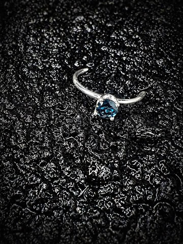 London Blue Topaz Ring