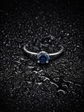 Sterling Silver and London Blue Topaz Ring