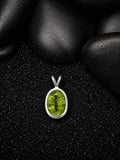Imperfectly Perfect Peridot Pendant
